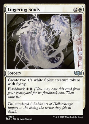 Lingering Souls (123) [Tarkir: Dragonstorm Commander]