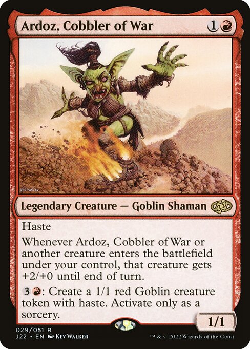 Ardoz, Cobbler of War (29) [Jumpstart 2022]