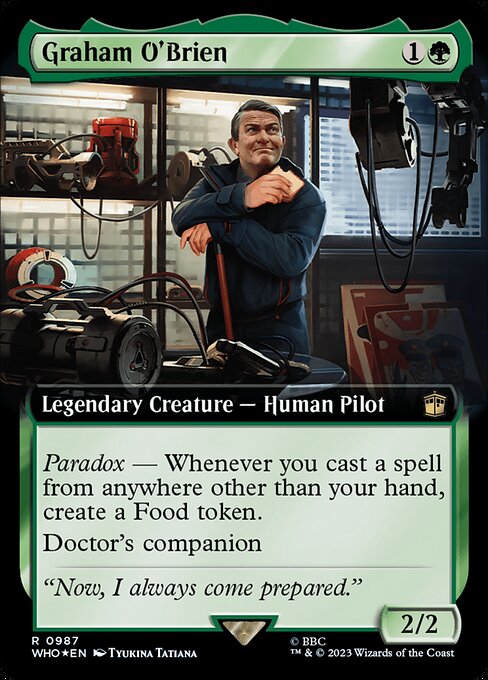 Graham O'Brien (987) [Doctor Who] [Extended Art]