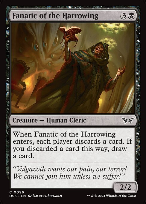 Fanatic of the Harrowing (96) [Duskmourn: House of Horror]