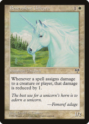 Benevolent Unicorn (4) [Mirage]