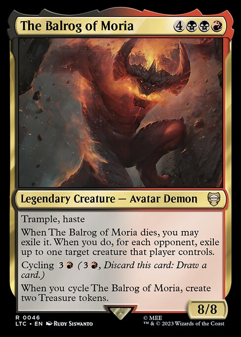 The Balrog of Moria (46) [Tales of Middle-earth Commander]