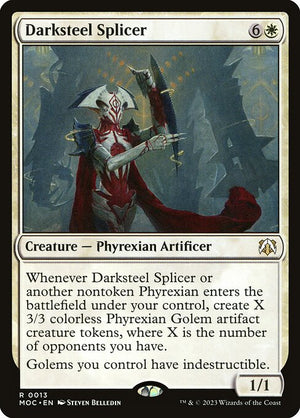Darksteel Splicer (13) [March of the Machine Commander]