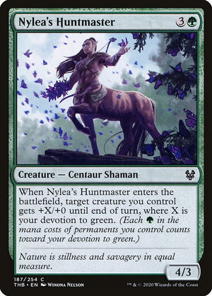 Nylea's Huntmaster (187) [Theros Beyond Death]