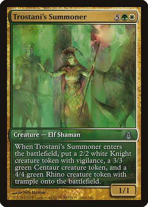 Trostani's Summoner (110) [Dragon's Maze Promos]
