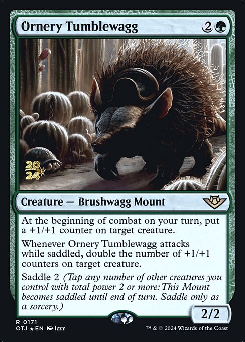 Ornery Tumblewagg (171s) [Outlaws of Thunder Junction Promos]