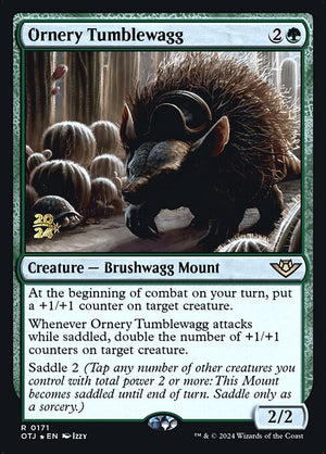 Ornery Tumblewagg (171s) [Outlaws of Thunder Junction Promos]