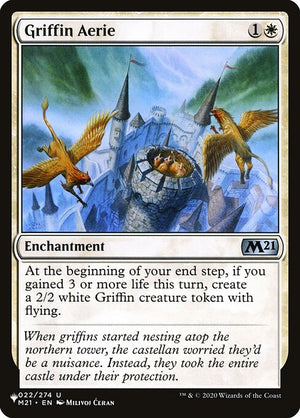 Griffin Aerie (M21-22) [The List]