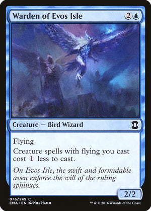 Warden of Evos Isle (76) [Eternal Masters]