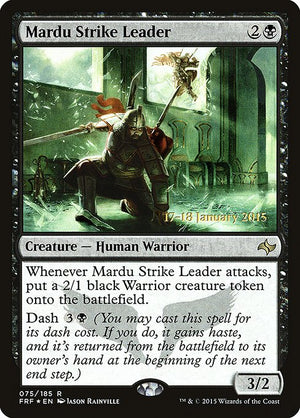 Mardu Strike Leader (75s) [Fate Reforged Promos]