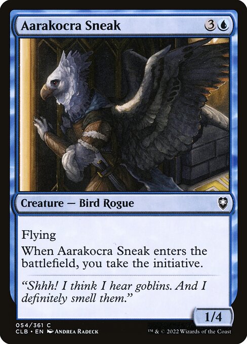 Aarakocra Sneak (54) [Commander Legends: Battle for Baldur's Gate]
