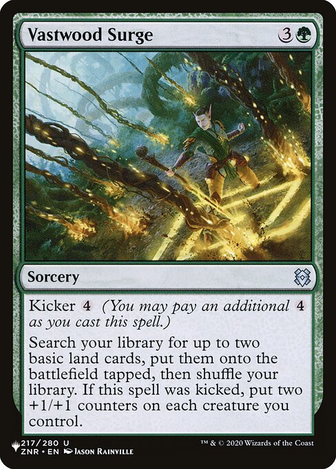 Vastwood Surge (ZNR-217) [The List]