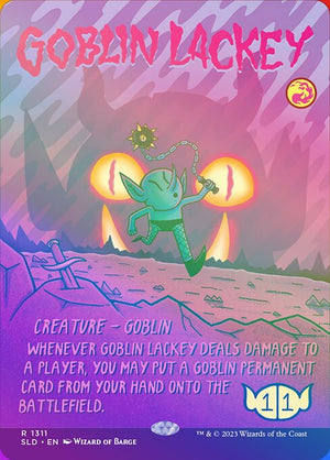 Goblin Lackey (1311★) [Secret Lair Drop] [Borderless]