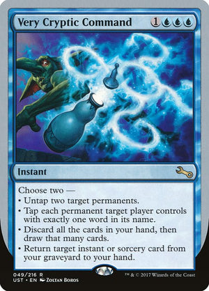 Very Cryptic Command (49b) [Unstable]