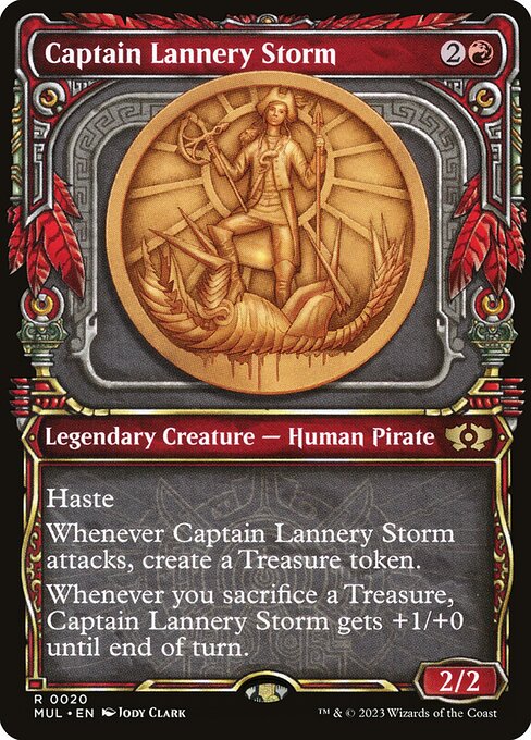 Captain Lannery Storm (20) [Multiverse Legends] [Showcase]