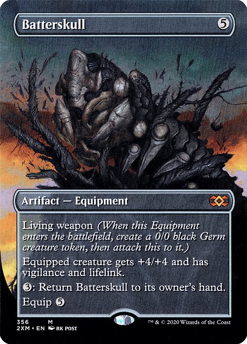 Batterskull (356) [Double Masters] [Borderless]
