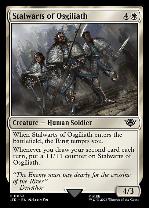 Stalwarts of Osgiliath (33) [The Lord of the Rings: Tales of Middle-earth]