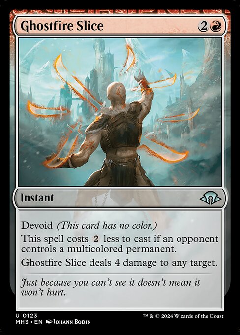 Ghostfire Slice (123) [Modern Horizons 3]