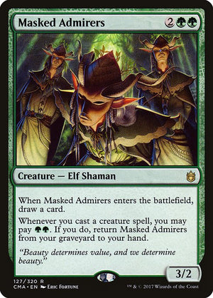 Masked Admirers (127) [Commander Anthology]