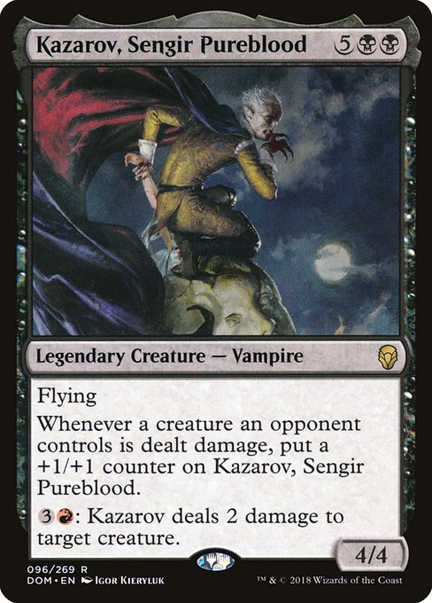Kazarov, Sengir Pureblood (96) [Dominaria]