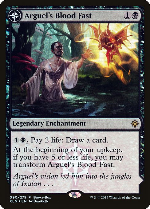 Arguel's Blood Fast // Temple of Aclazotz (90) [XLN Treasure Chest]