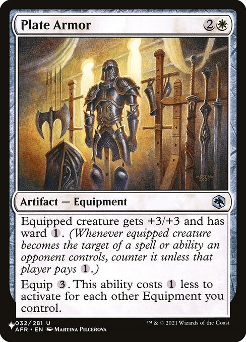 Plate Armor (AFR-32) [The List]