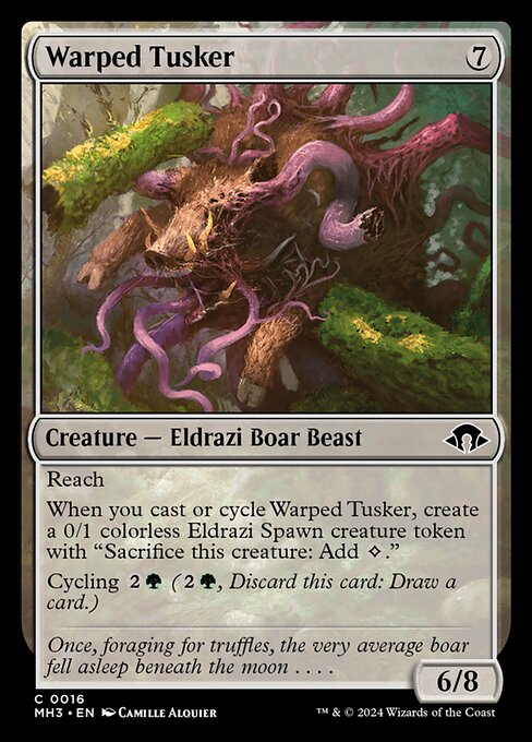 Warped Tusker (16) [Modern Horizons 3]
