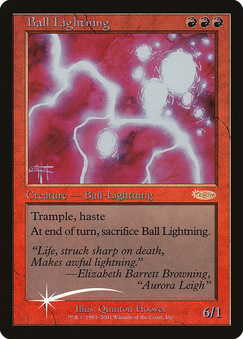 Ball Lightning (1) [Judge Gift Cards 2001]