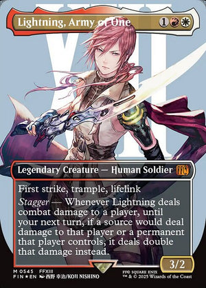Lightning, Army of One (545) [Final Fantasy]