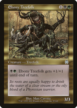 Ebony Treefolk (97) [Apocalypse]