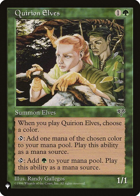 Quirion Elves (MIR-234) [The List]