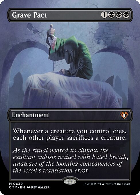 Grave Pact (639) [Commander Masters] [Borderless]