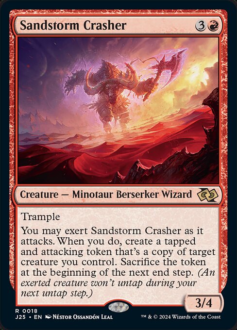 Sandstorm Crasher (18) [Foundations Jumpstart]