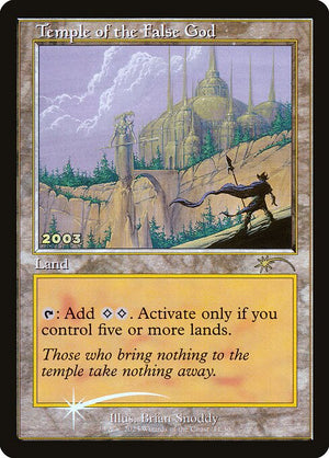 Temple of the False God (11) [30th Anniversary Play Promos]