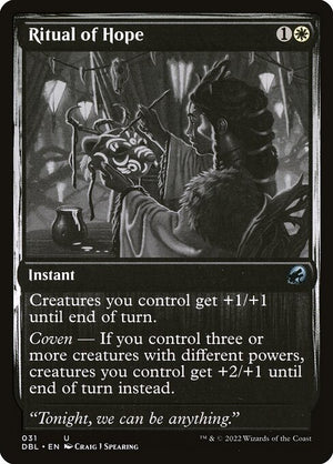 Ritual of Hope (31) [Innistrad: Double Feature]