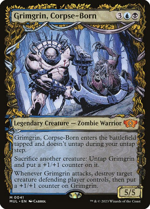 Grimgrin, Corpse-Born (41) [Multiverse Legends] [Showcase]