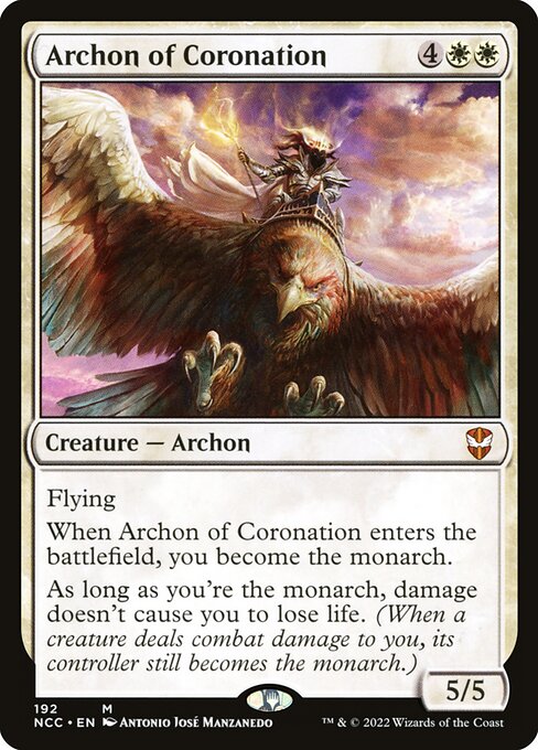 Archon of Coronation (192) [New Capenna Commander]