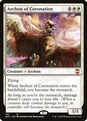Archon of Coronation (192) [New Capenna Commander]