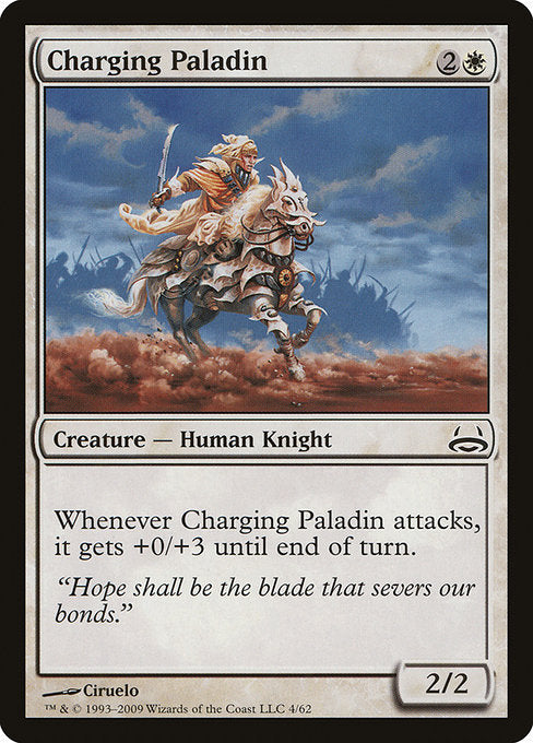 Charging Paladin (4) [Duel Decks: Divine vs. Demonic]