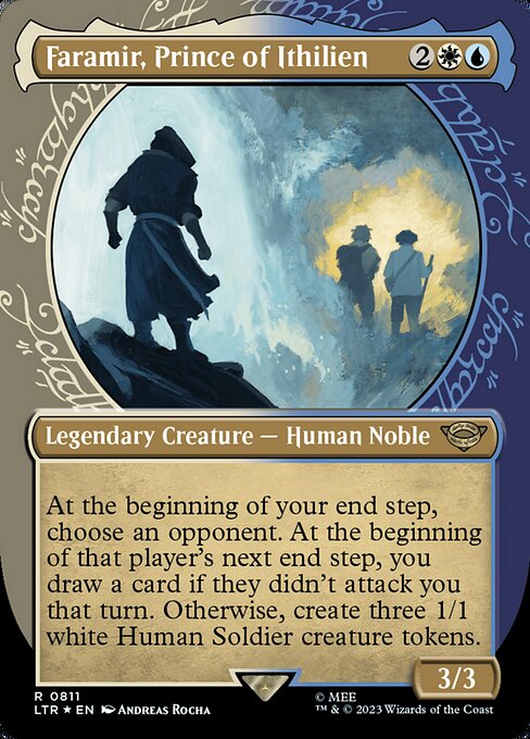 Faramir, Prince of Ithilien (811) [The Lord of the Rings: Tales of Middle-earth] [Showcase, Borderless]