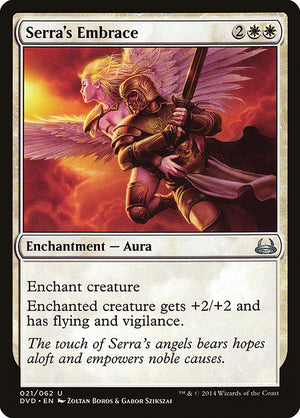 Serra's Embrace (21) [Duel Decks Anthology: Divine vs. Demonic]