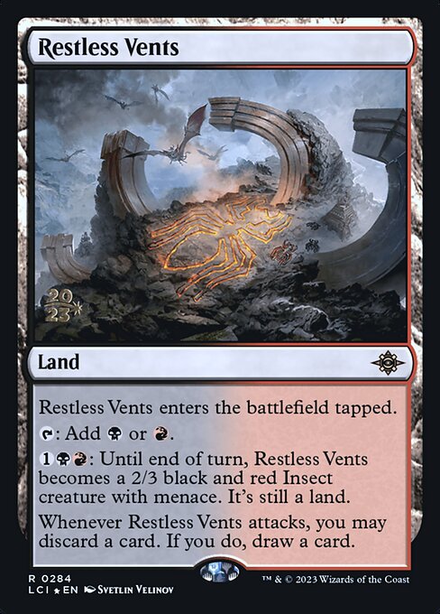 Restless Vents (284s) [The Lost Caverns of Ixalan Promos]