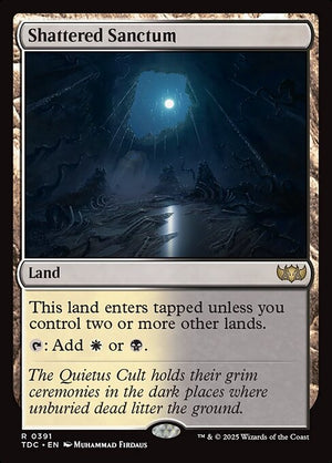 Shattered Sanctum (391) [Tarkir: Dragonstorm Commander]