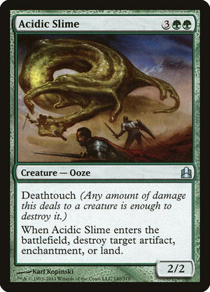 Acidic Slime (140) [Commander 2011]