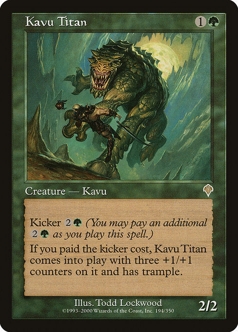 Kavu Titan (194) [Invasion]