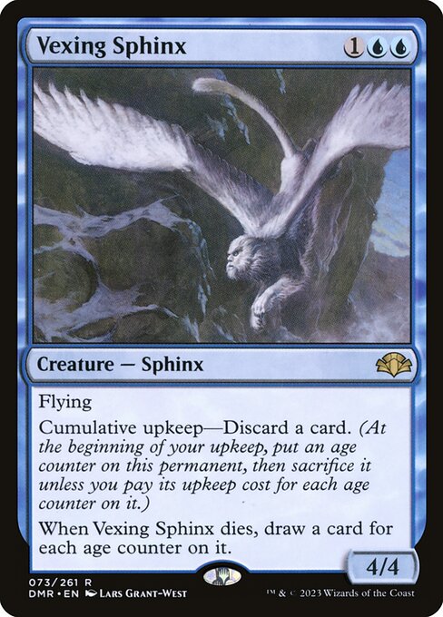 Vexing Sphinx (73) [Dominaria Remastered]