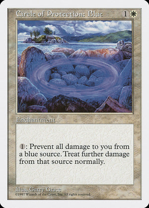 Circle of Protection: Blue (18) [Fifth Edition]