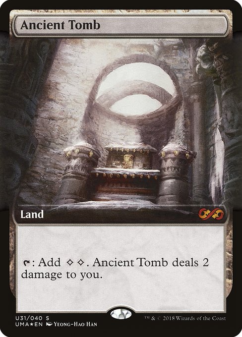 Ancient Tomb (U31) [Ultimate Box Topper] [Extended Art]