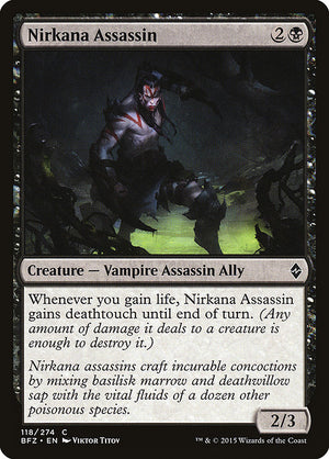 Nirkana Assassin (118) [Battle for Zendikar]