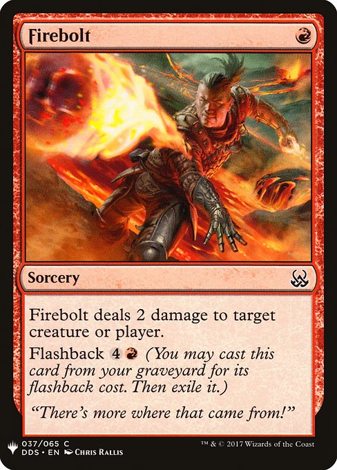 Firebolt (DDS-37) [The List]